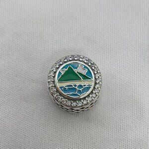 Pandora St-Lucia Travel Exclusive Charm Pendant, S925 Silver Jewelry